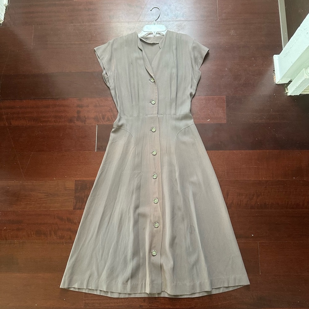 Vintage 1930s Cotton Sundress